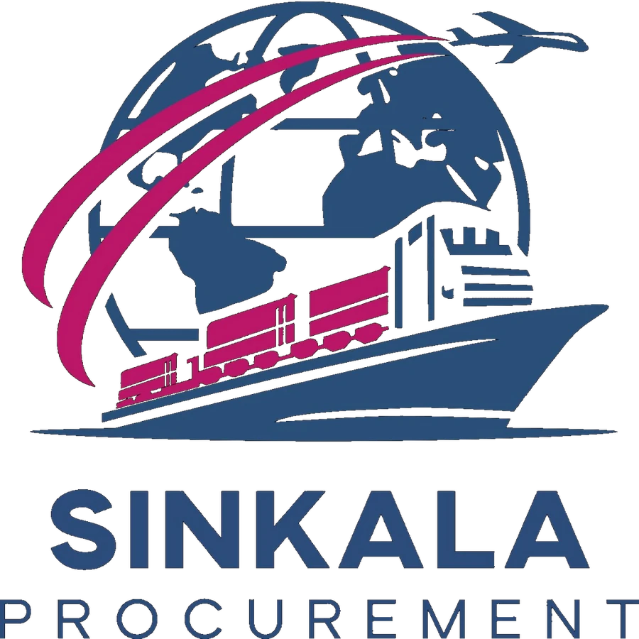 Sinkala Procurement — globe, ship and freight mark